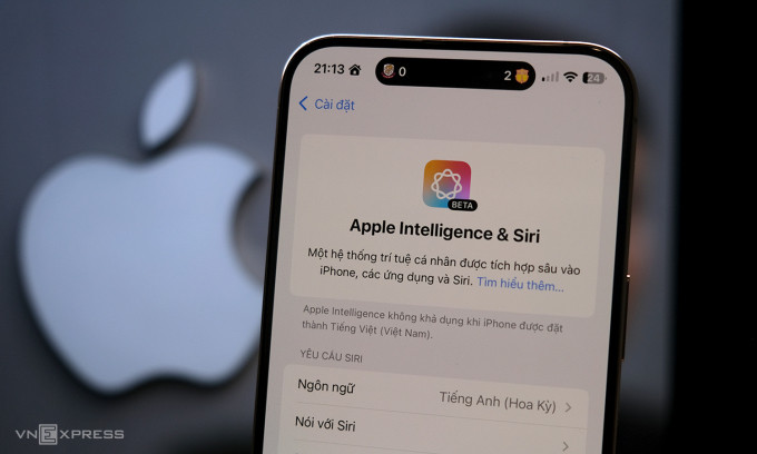 Apple Intelligence hỗ trợ tiếng Việt từ năm sau