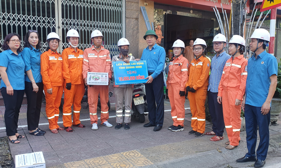 Công đoàn Quảng Ninh đồng hành cùng người lao động