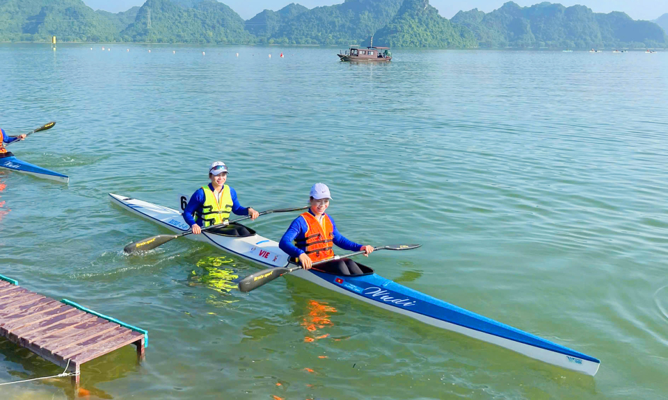 Nguyễn Thị Mai: "Tay chèo vàng" giàu tiềm năng của đua thuyền Quảng Ninh