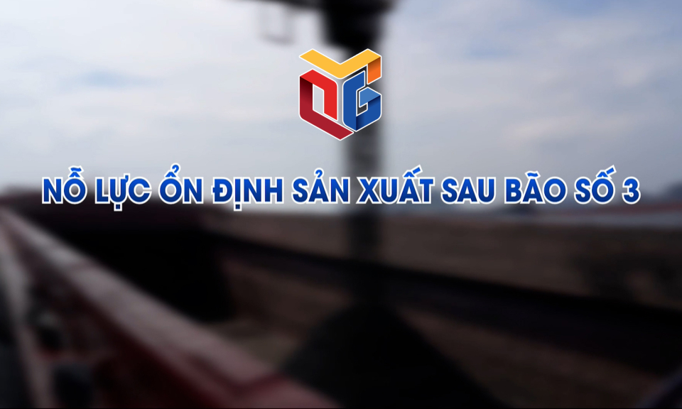 Nỗ lực ổn định sản xuất sau bão số 3