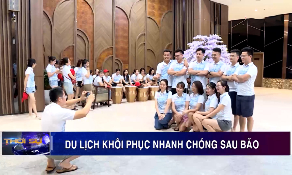 Du lịch khôi phục nhanh chóng sau bão