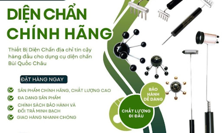 Địa chỉ mua dụng cụ diện chẩn Bùi Quốc Châu chính hãng