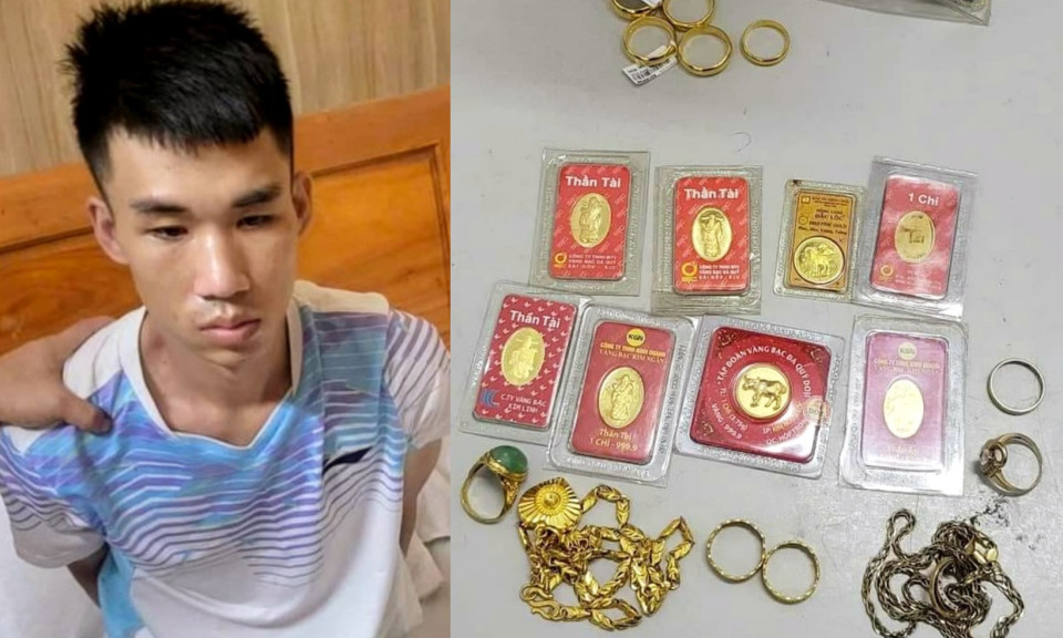 Chân tướng kẻ trộm 5 cây vàng ở Vĩnh Phúc