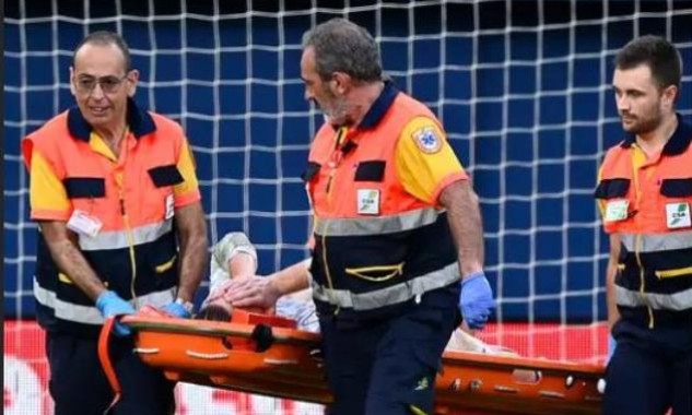 Rời sân bằng cáng, mùa bóng có thể khép lại với Ter Stegen