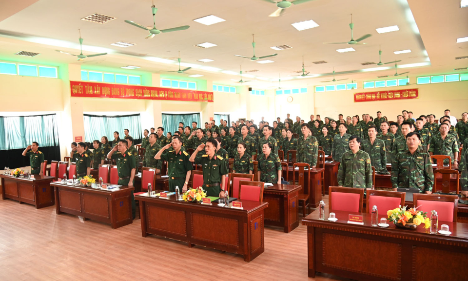 Khai giảng bồi dưỡng kiến thức quốc phòng và an ninh đối tượng 3, khóa 5 năm 2024