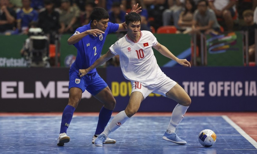 Việt Nam cùng bảng với Thái Lan tại Giải vô địch futsal Đông Nam Á