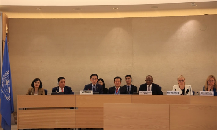 UNHRC adopts outcomes of Việt Nam’s IV cycle UPR