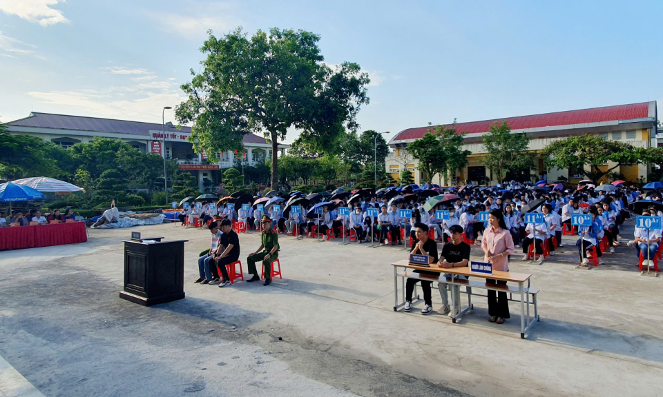Hải Hà: Tổ chức “Phiên tòa giả định” hưởng ứng Năm An toàn giao thông 2024