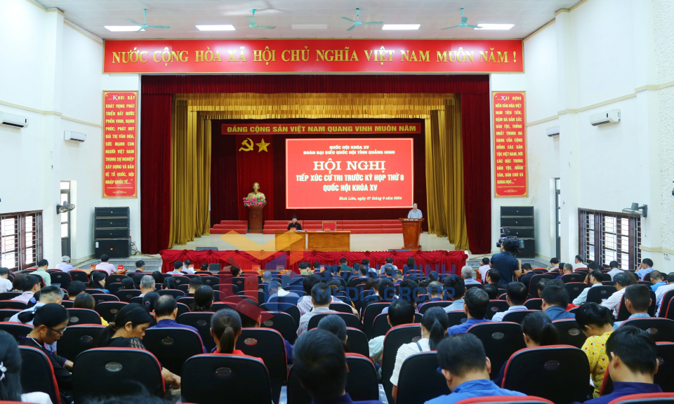 Đoàn Đại biểu Quốc hội tỉnh tiếp xúc cử tri huyện Bình Liêu trước Kỳ họp thứ 8, Quốc hội khóa XV, tháng 09-2024