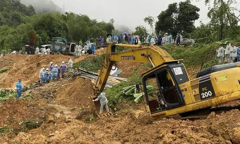 Tìm thấy thi thể người đàn ông mất tích khi đang phát trực tiếp vụ sạt lở ở Hà Giang