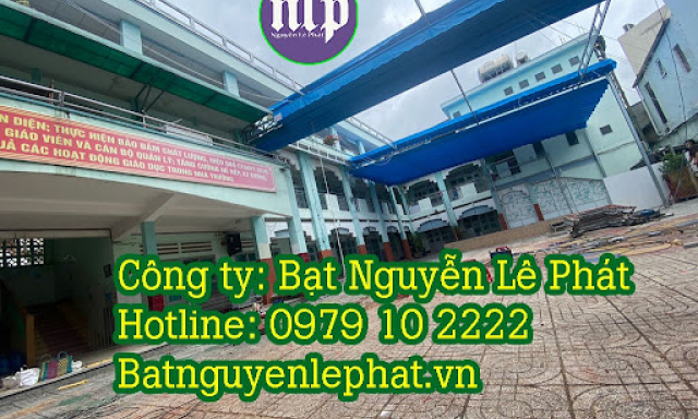 Bạt Nguyễn Lê Phát - Nhận thi công lắp đặt mái hiên, mái xếp bạt kéo che nắng tại quận Thủ Đức, TP HCM