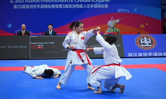 National karate team earn a spot in 2024 Karate World Cup