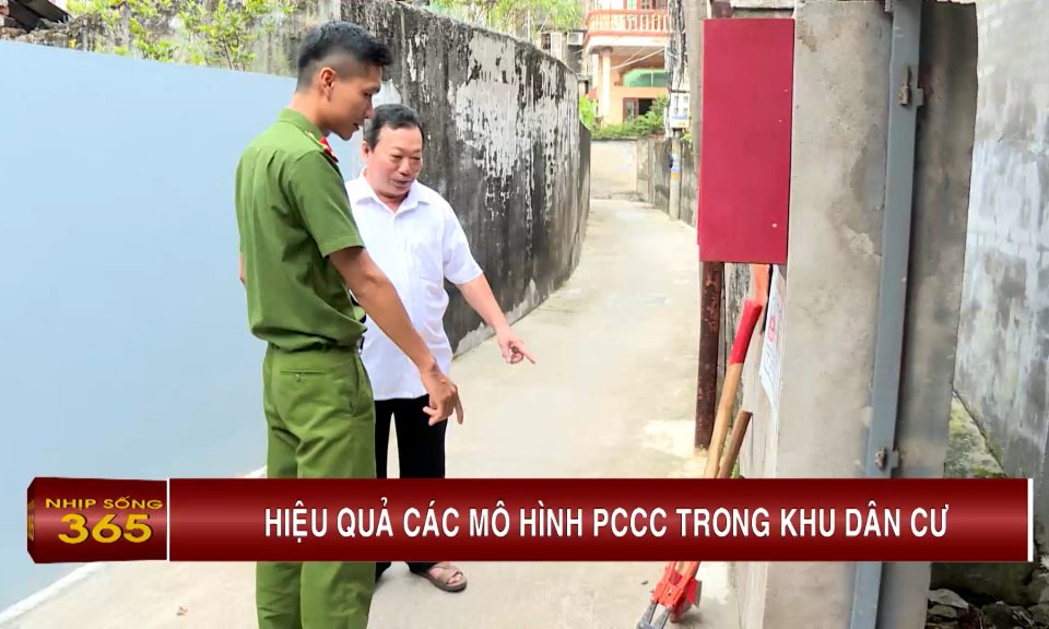 Hiệu quả các mô hình PCCC trong khu dân cư