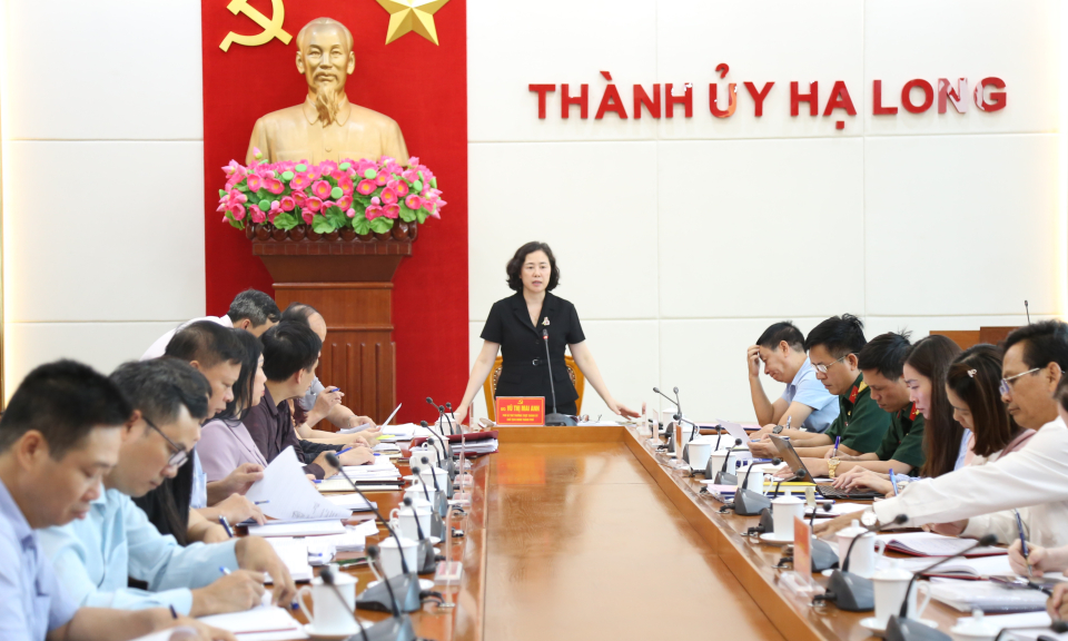 TP Hạ Long quyết tâm hoàn thành đại hội điểm cấp cơ sở trong quý I/2025