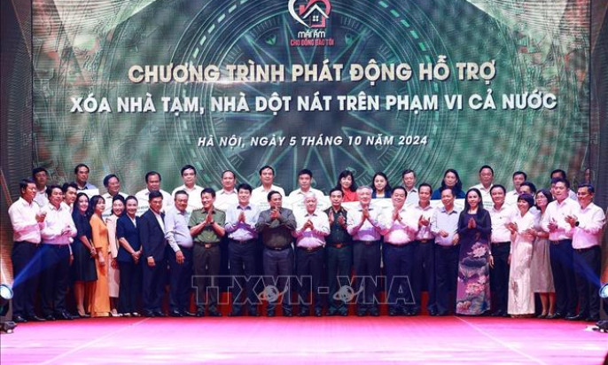 Thủ tướng Phạm Minh Chính dự chương trình 'Mái ấm cho đồng bào tôi'