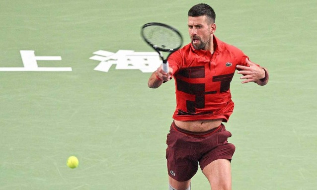 Djokovic cứu set-point ở Thượng Hải Masters0