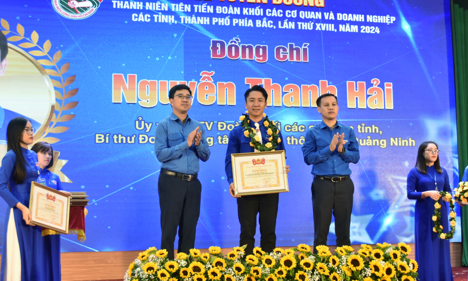 Tuyên dương Thanh niên tiên tiến Khối các cơ quan và doanh nghiệp các tỉnh, thành phố phía Bắc