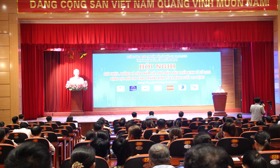 Hội nghị giới thiệu quảng bá sản phẩm số, thúc đẩy phát triển kinh tế số năm 2024 