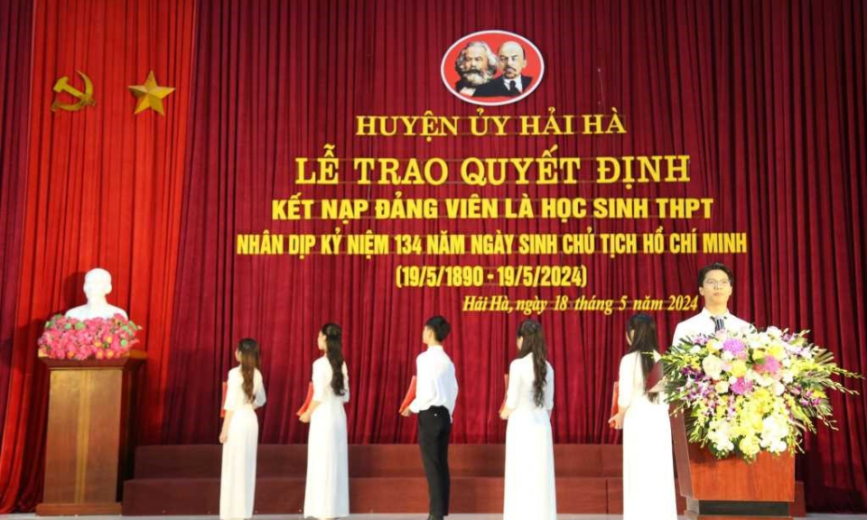 Những dấu ấn trong công tác xây dựng Đảng ở Hải Hà