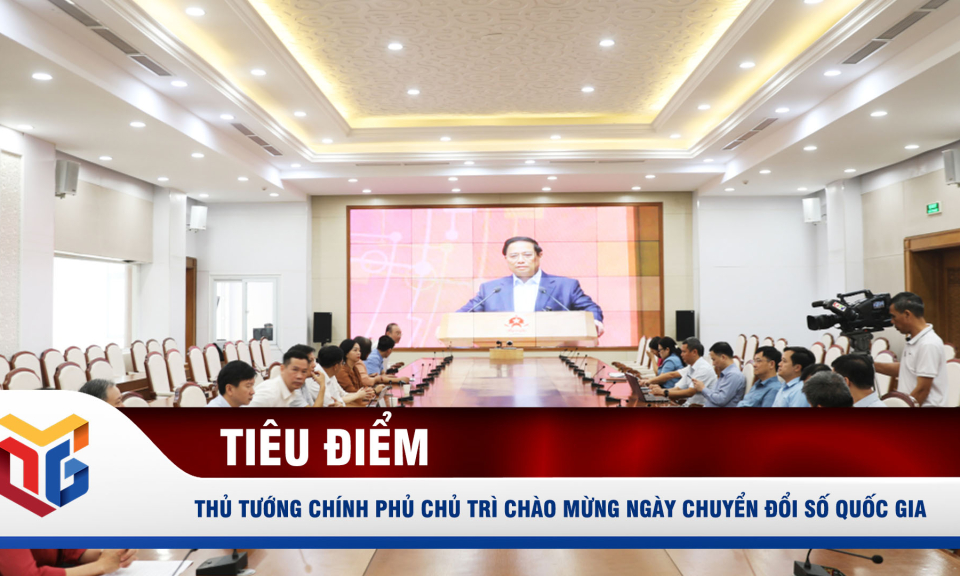 Thủ tướng Chính phủ chủ trì chào mừng Ngày Chuyển đổi số quốc gia