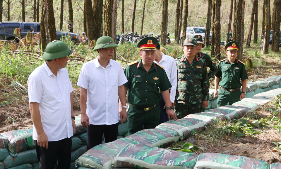 Sẵn sàng cho diễn tập chỉ huy - cơ quan, 1 bên 2 cấp