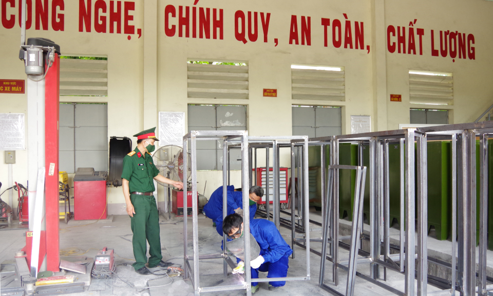 Bộ CHQS tỉnh: Đẩy mạnh thực hiện Cuộc vận động 50