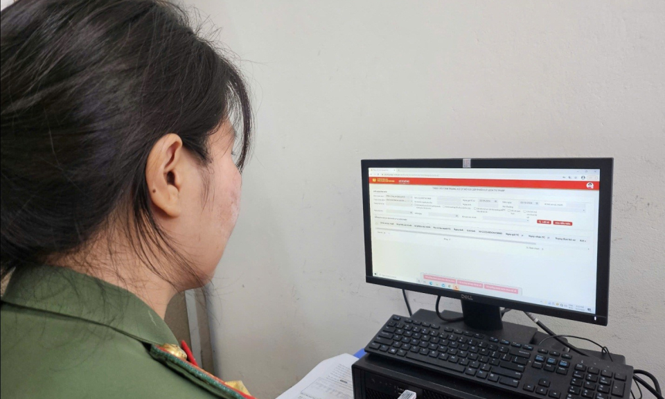 Đẩy mạnh áp dụng cấp Phiếu lý lịch tư pháp qua ứng dụng VneID