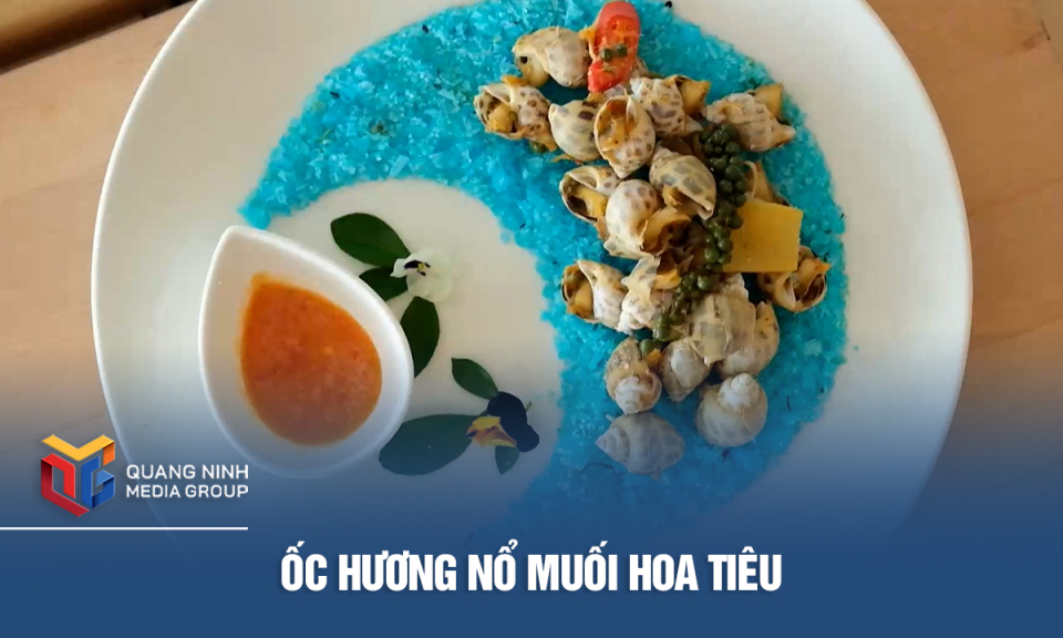 Ốc hương nổ muối hoa tiêu