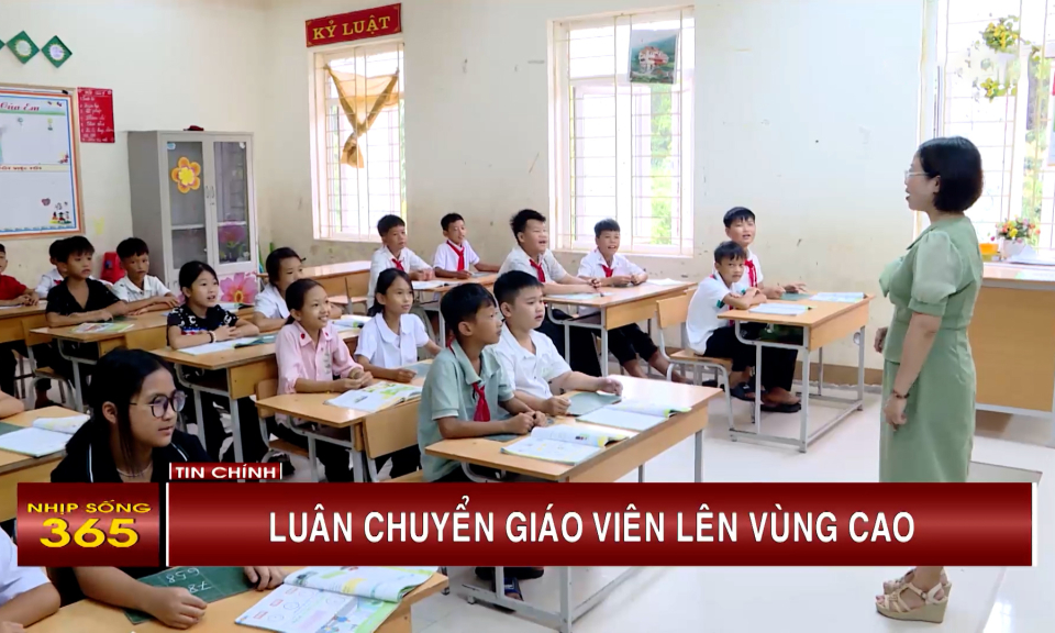 Luân chuyển giáo viên lên vùng cao