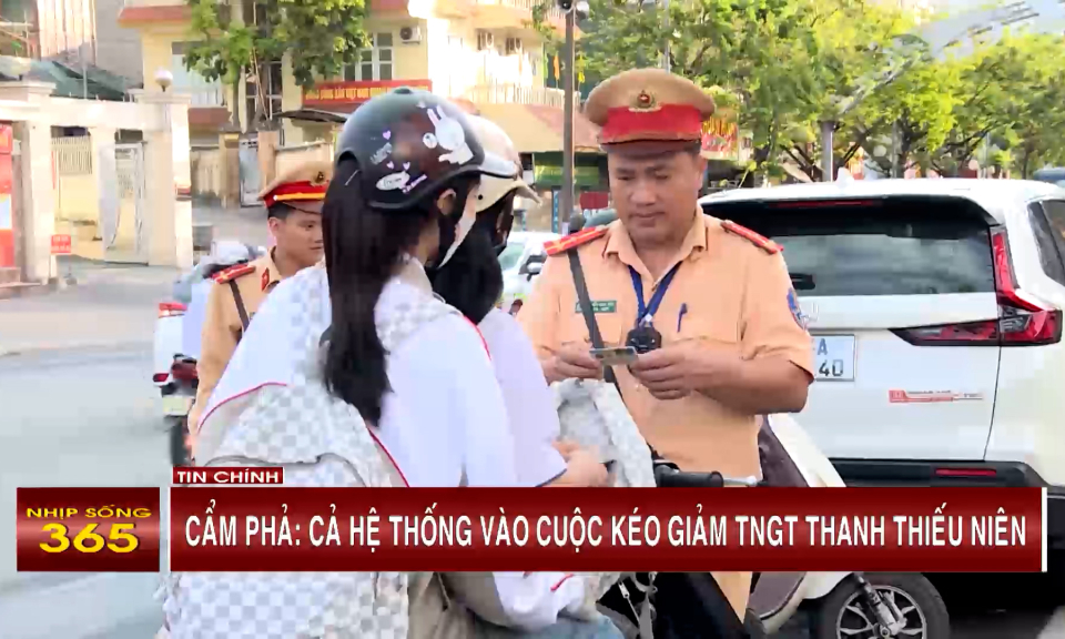 Cẩm Phả: Chung tay kéo giảm TNGT trong thanh thiếu niên