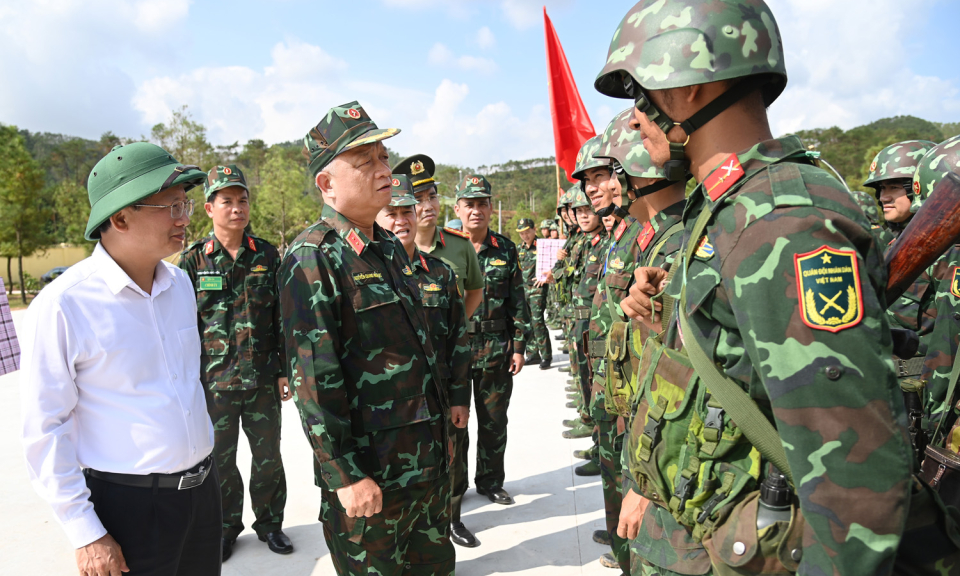 Bộ CHQS tỉnh Quảng Ninh hoàn thành diễn tập Chỉ huy - Cơ quan 1 bên, 2 cấp