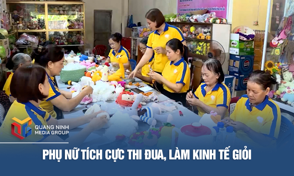 Phụ nữ tích cực thi đua, làm kinh tế giỏi