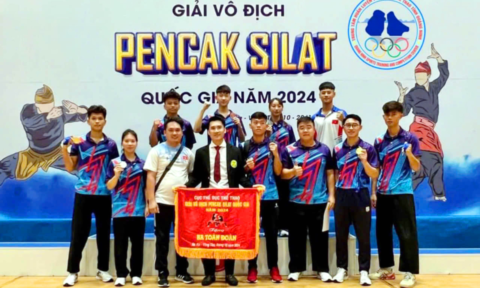 Quảng Ninh đoạt 2 HCV Giải VĐ Pencak Silat Quốc gia 2024