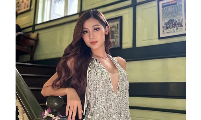 Phản ứng bất ngờ của Quế Anh khi được hỏi 'có gì hơn Hoa hậu Thuỳ Tiên'?