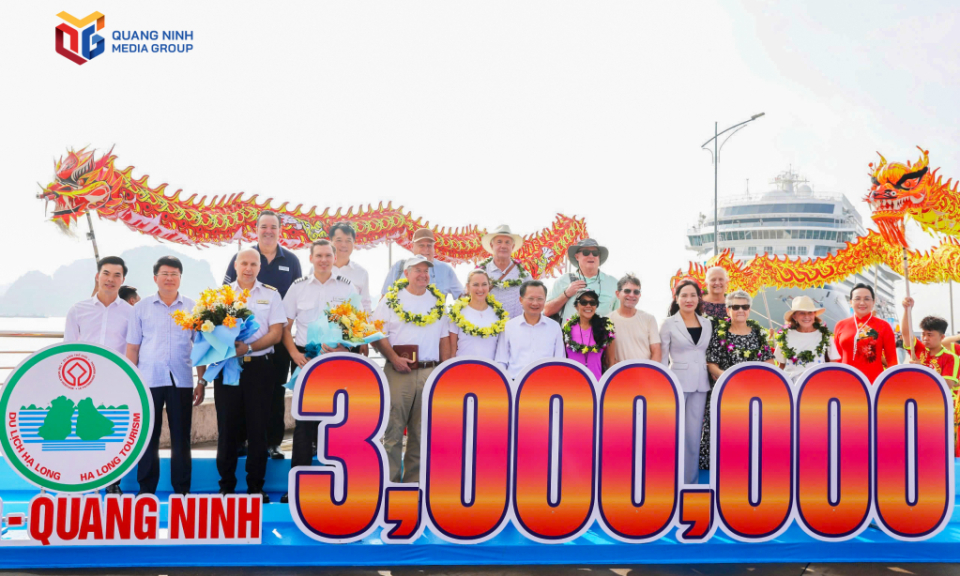 Quang Ninh welcomed the 3 millionth foreign tourists