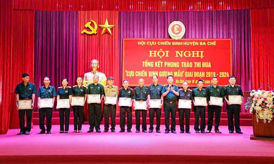 Phong trào thi đua “CCB gương mẫu” ở Ba Chẽ