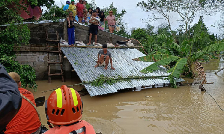 Bão Trà Mi gây ngập lụt nghiêm trọng ở Philippines, 14 người chết