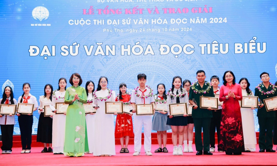 Quảng Ninh đoạt 4 giải Cuộc thi Đại sứ Văn hóa đọc năm 2024