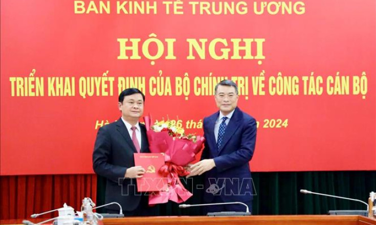 Ông Thái Thanh Quý giữ chức Phó Trưởng Ban Kinh tế Trung ương