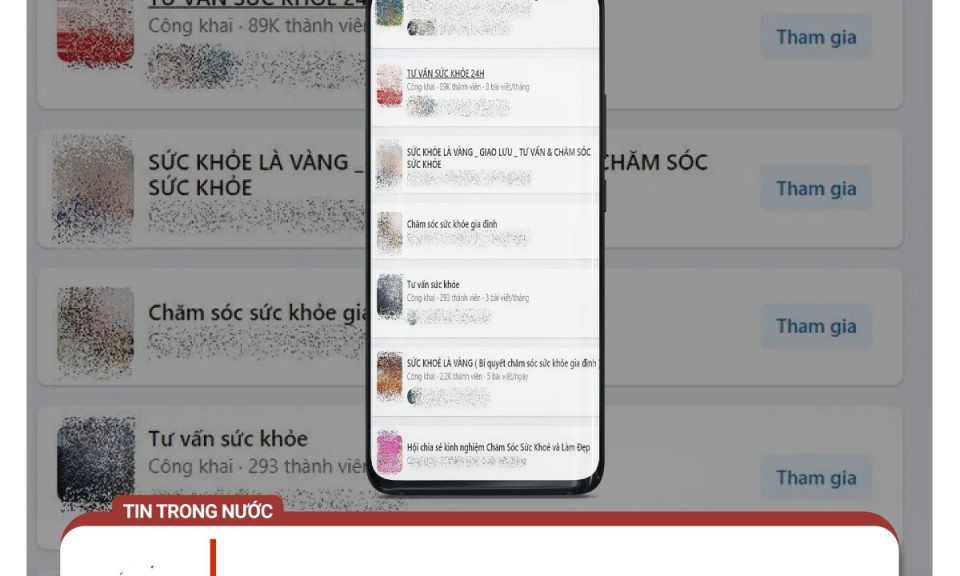 Biến tướng lừa đảo từ các hội nhóm kín ‘tư vấn sức khỏe’