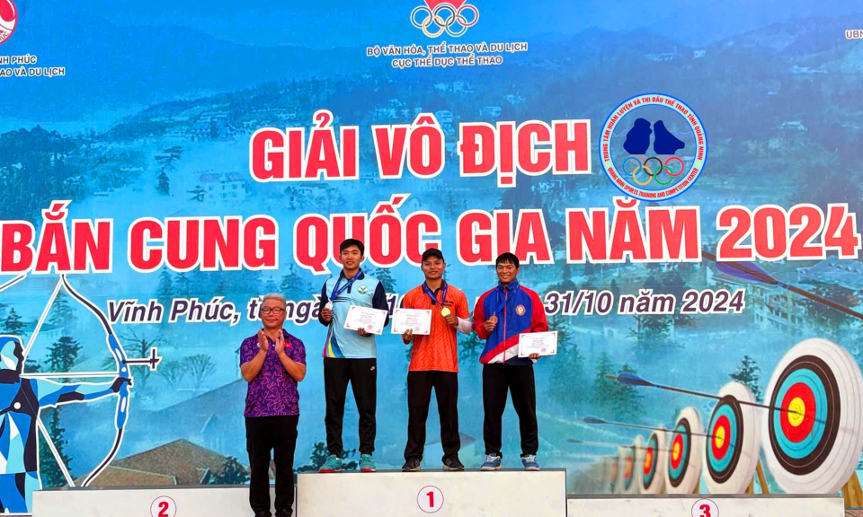 Quảng Ninh đoạt 4 HCV Giải VĐ Bắn cung Quốc gia 2024