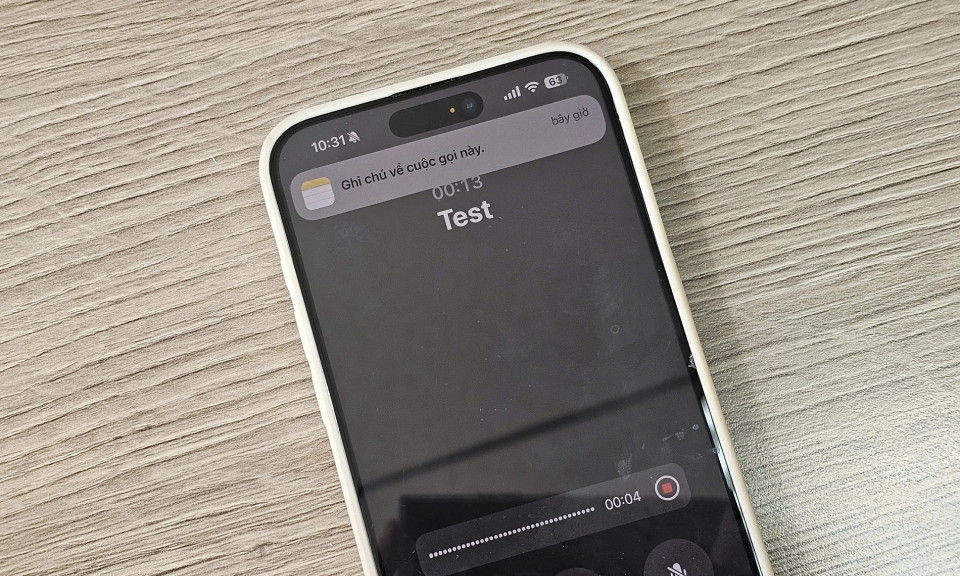 Cách ghi âm cuộc gọi iPhone với iOS 18.1