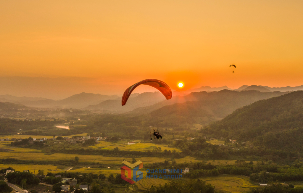 Hoàng hôn thôn Bản Chuồng Bình Liêu, anh giang, bình liêu