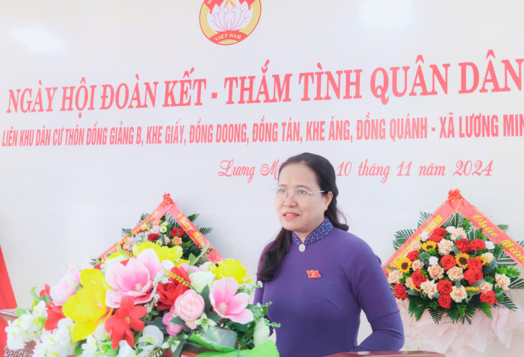 phát biểu tại Ngày hội.