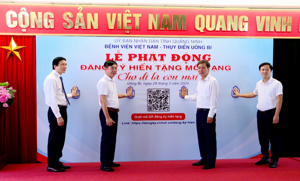 Bệnh viện Việt Nam Thụy Điển Uông Bí phát động đăng ký hiến tặng mô, tạng đối với toàn thể nhân viên y tế trong toàn bệnh viện.