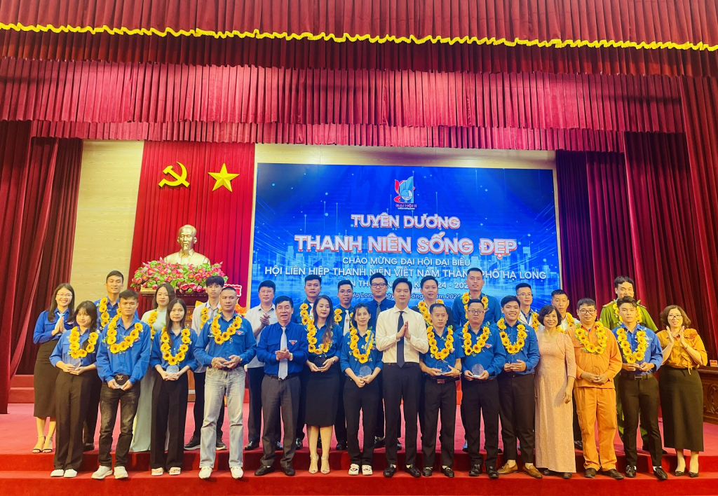 Hội Liên hiệp Thanh niên Việt Nam TP Hạ Long (Hội LHTN TP Hạ Long) tổ chức Hội nghị tuyên dương “Thanh niên sống đẹp”.
