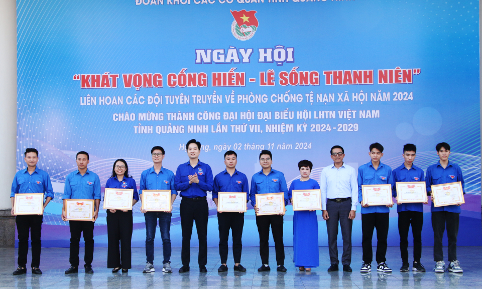 Sôi nổi ngày hội “Khát vọng cống hiến - Lẽ sống thanh niên” năm 2024