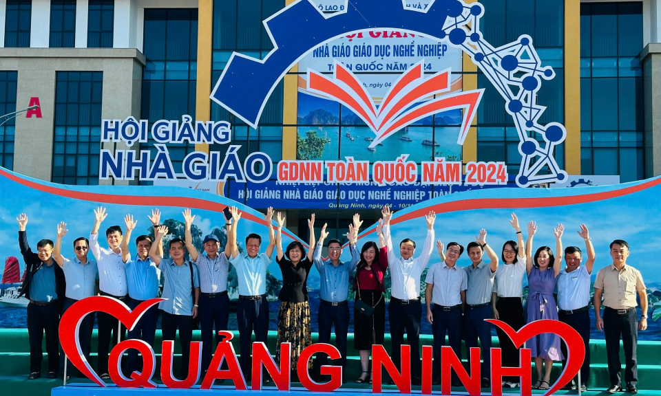 Sẵn sàng cho Hội giảng nhà giáo giáo dục nghề nghiệp toàn quốc năm 2024