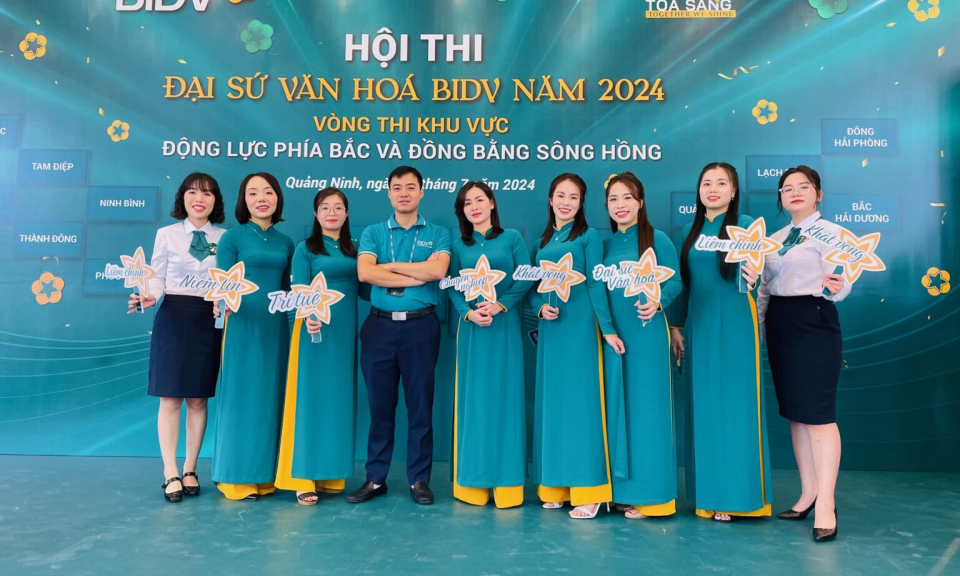 Thanh niên BIDV Tây Nam Quảng Ninh học tập và làm theo tấm gương đạo đức, phong cách Hồ Chí Minh