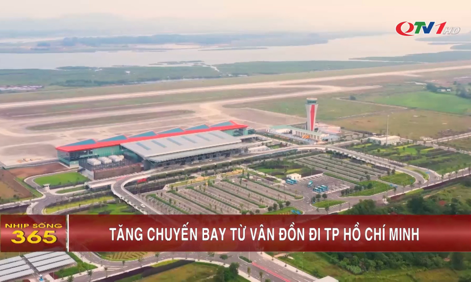 Tăng chuyến bay từ Vân Đồn đi TP Hồ Chí Minh